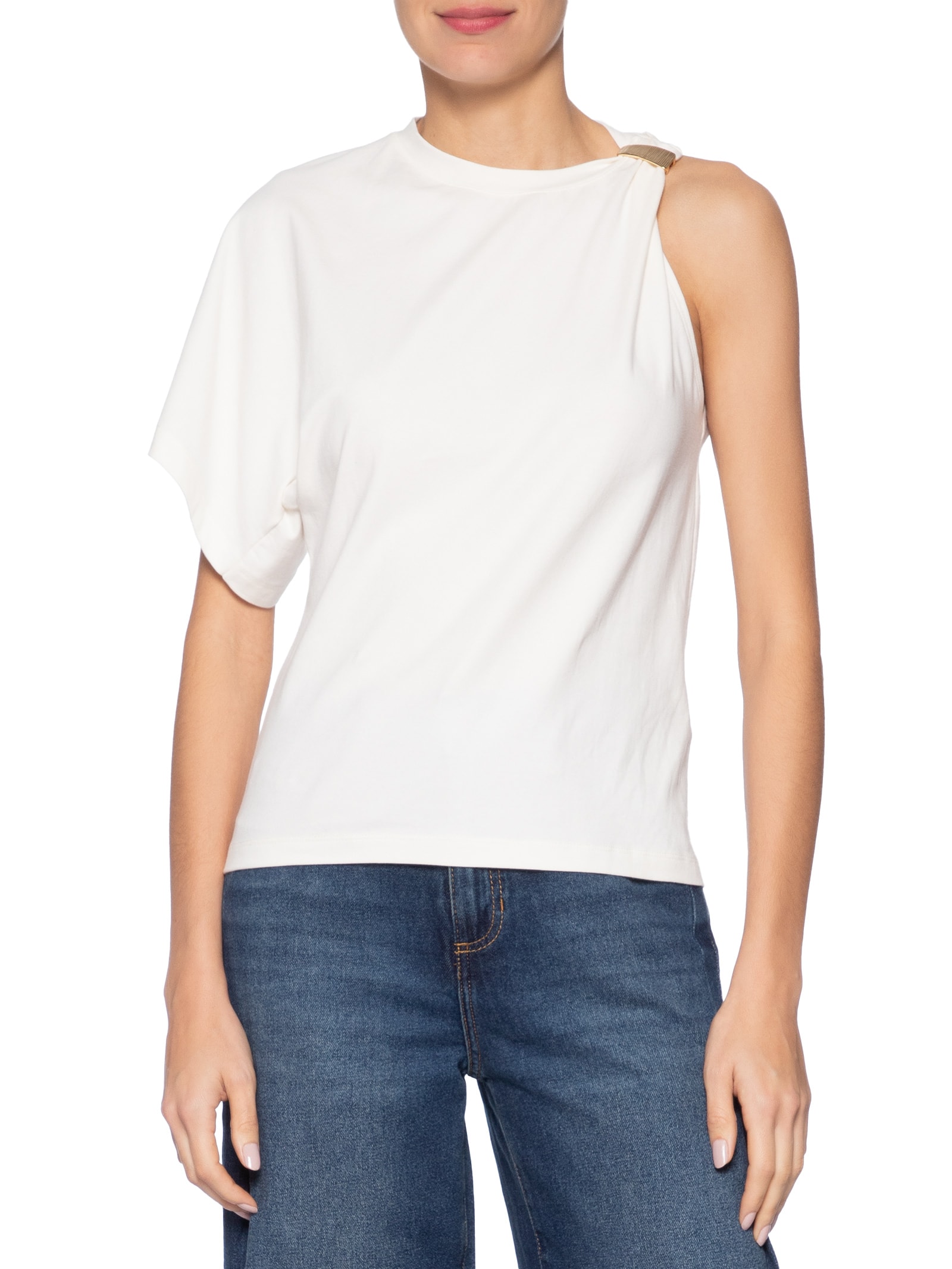 Blusa Feminina Samy Branco Le Lis