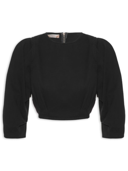Blusa Feminina Sarja – Preto