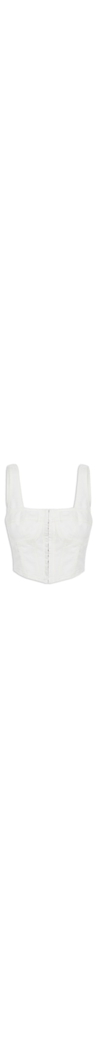 Blusa Feminina Sarja Vintage - Off White