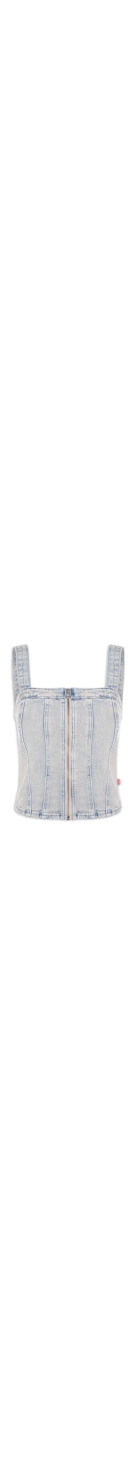 Blusa Feminina Sculpted Bustier - Cinza