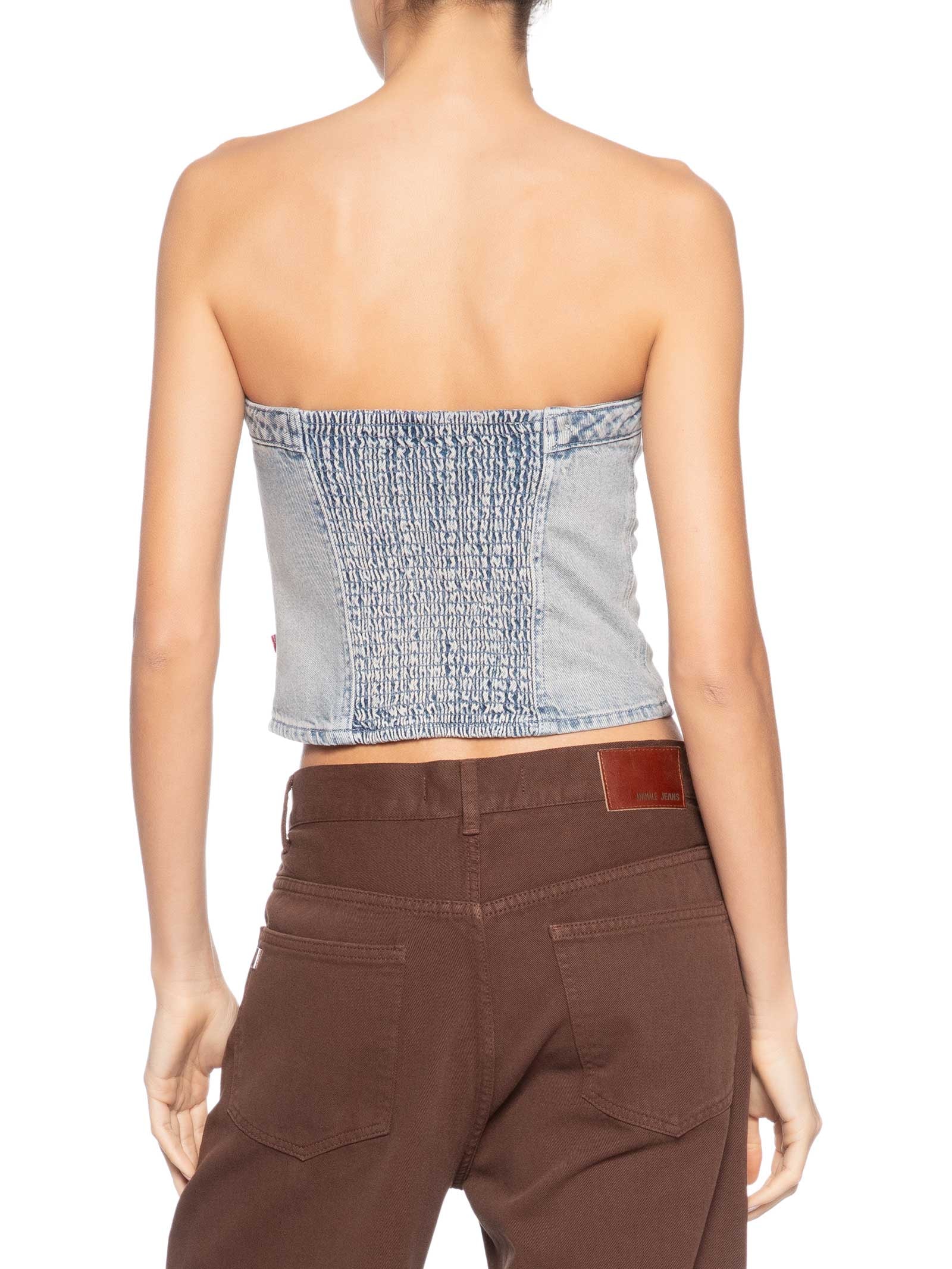 Blusa Feminina Sculpted Bustier Cinza Levi's