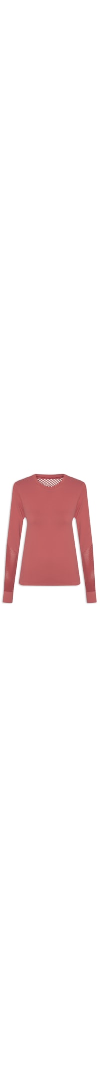 Blusa Feminina Seamless Orgânico - Vermelho