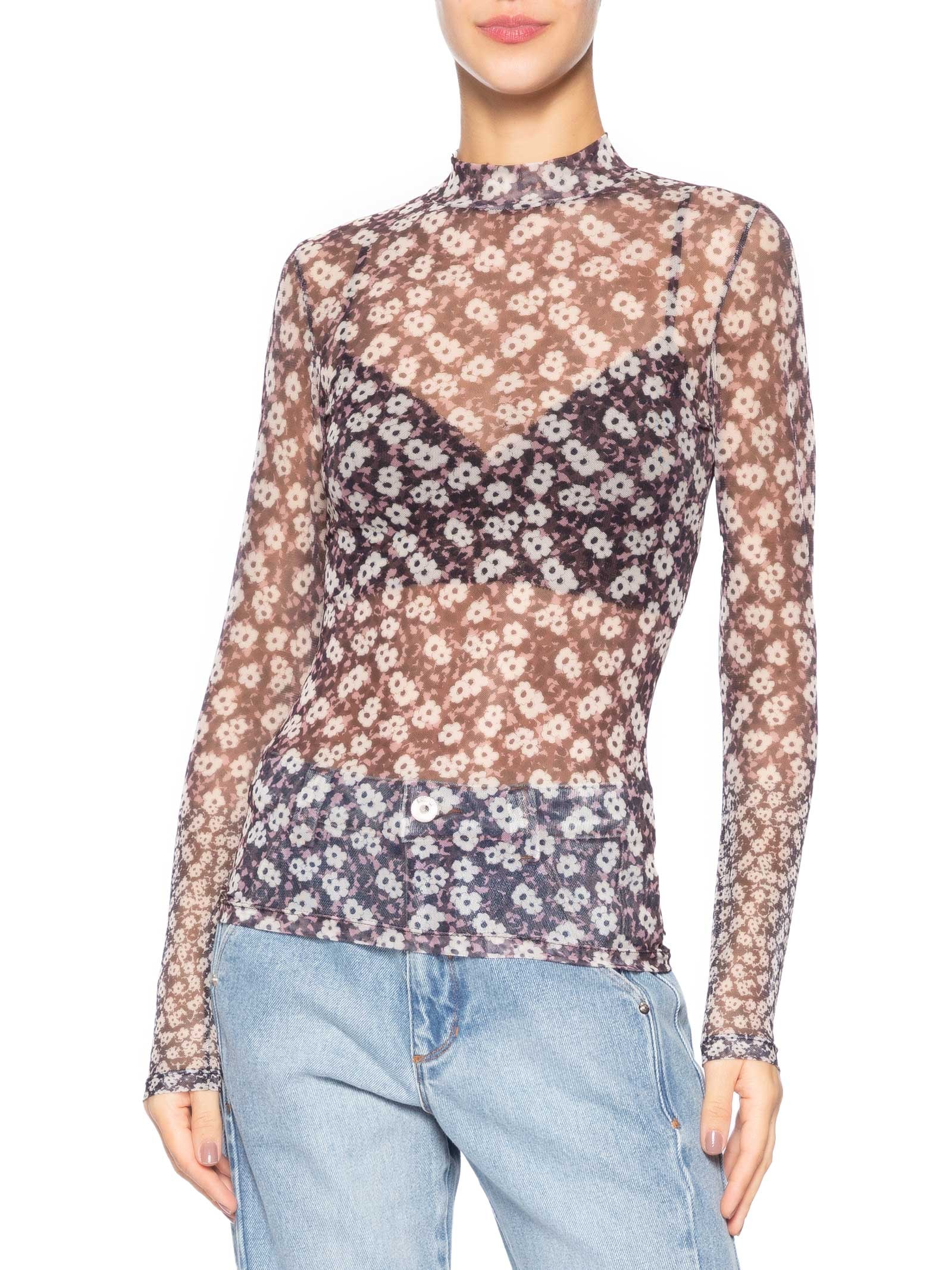Blusa Feminina Segunda Pele Bar Liberty Rock Boho Roxo Animale