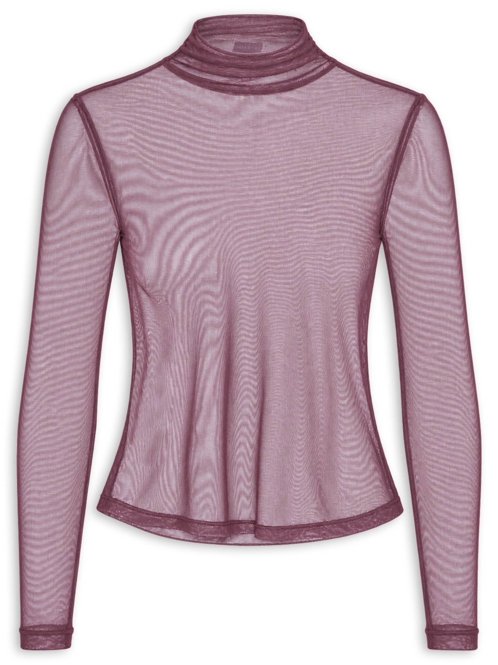 Blusa Feminina Segunda Pele Em Tule Vermelho Market 33