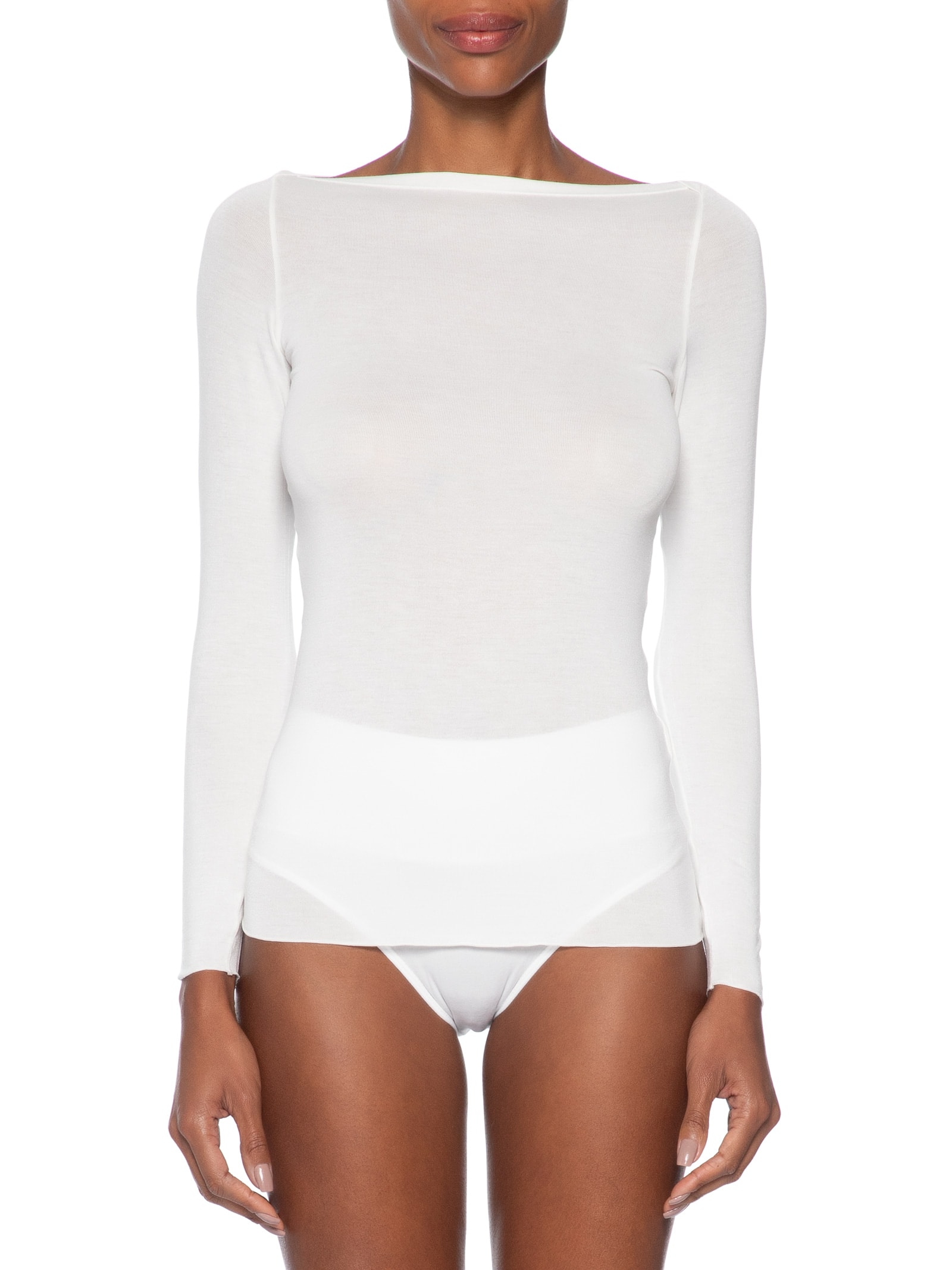 Blusa Feminina Segunda Pele Em Viscose Levíssima Branco Hope