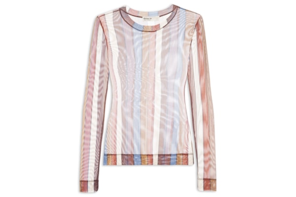 Blusa Feminina Segunda Pele Estampa Sintonia - Marrom