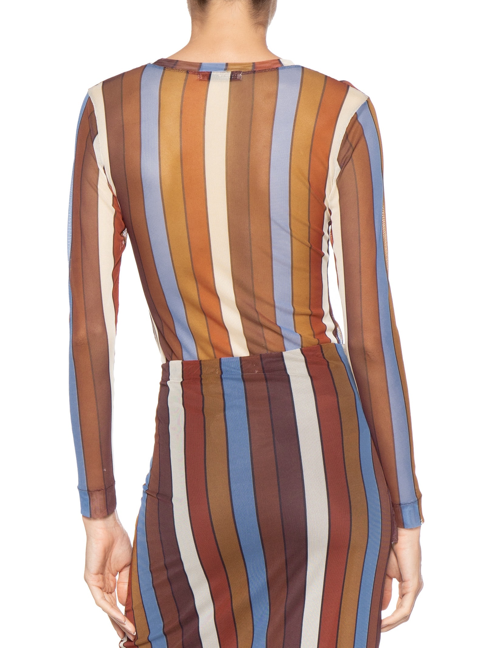 Blusa Feminina Segunda Pele Estampa Sintonia Marrom Dress To