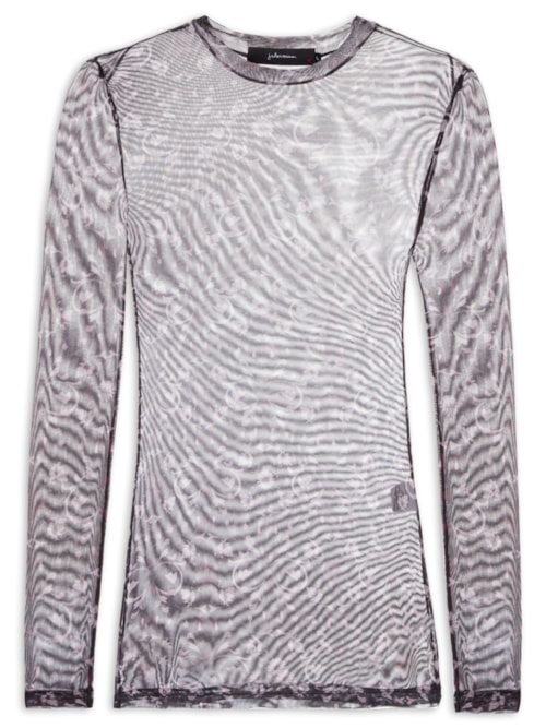 Blusa Feminina Segunda Pele Flora – Preto