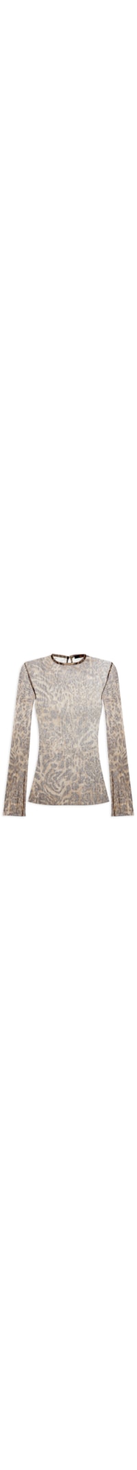 Blusa Feminina Segunda Pele Leopardo - Animal Print