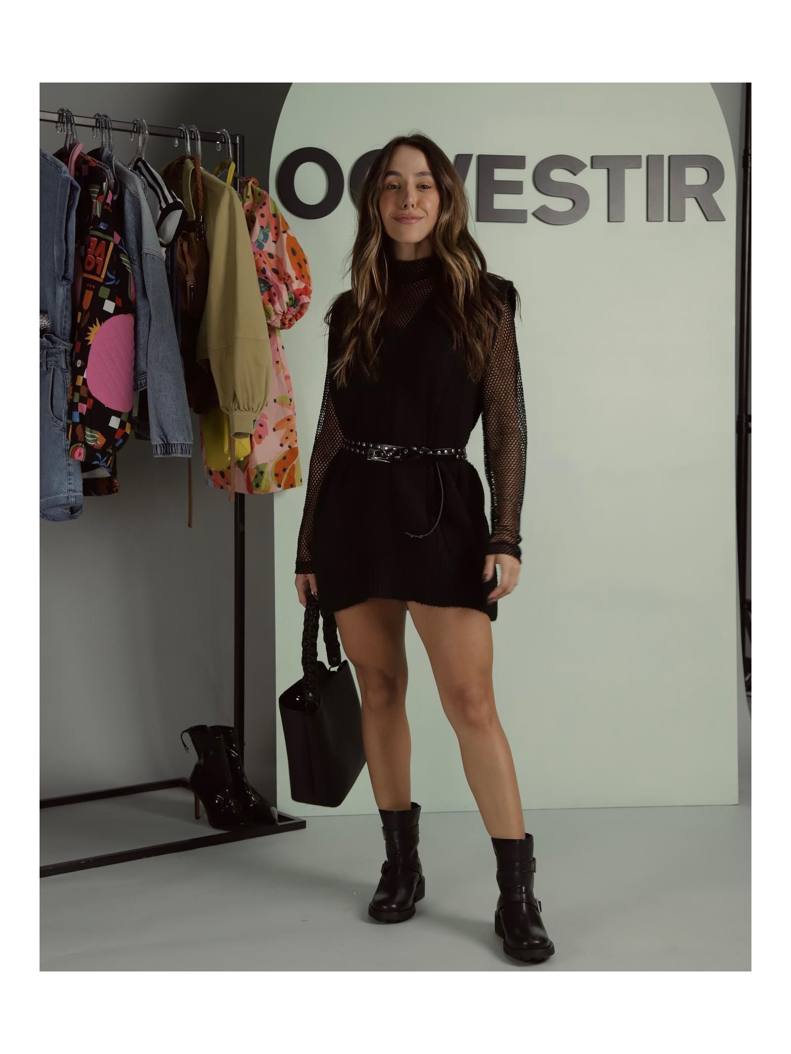 Blusa Feminina Segunda Pele Preto Colcci