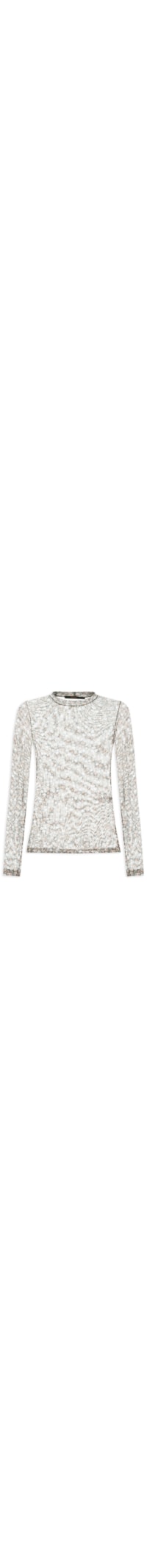 Blusa Feminina Segunda Pele Tule Liberty - Marrom