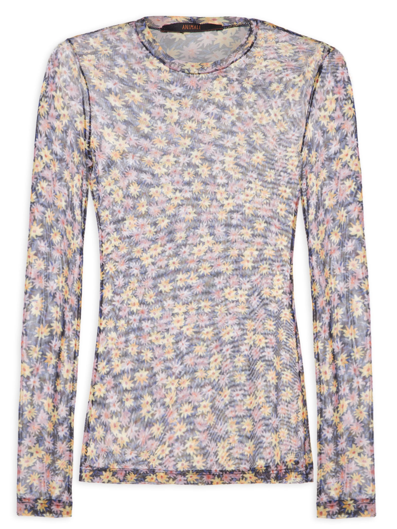 Blusa Feminina Segunda Pele Tule Liberty Rosa Animale