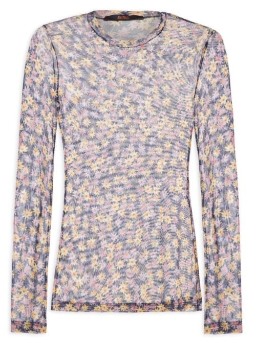 Blusa Feminina Segunda Pele Tule Liberty – Rosa