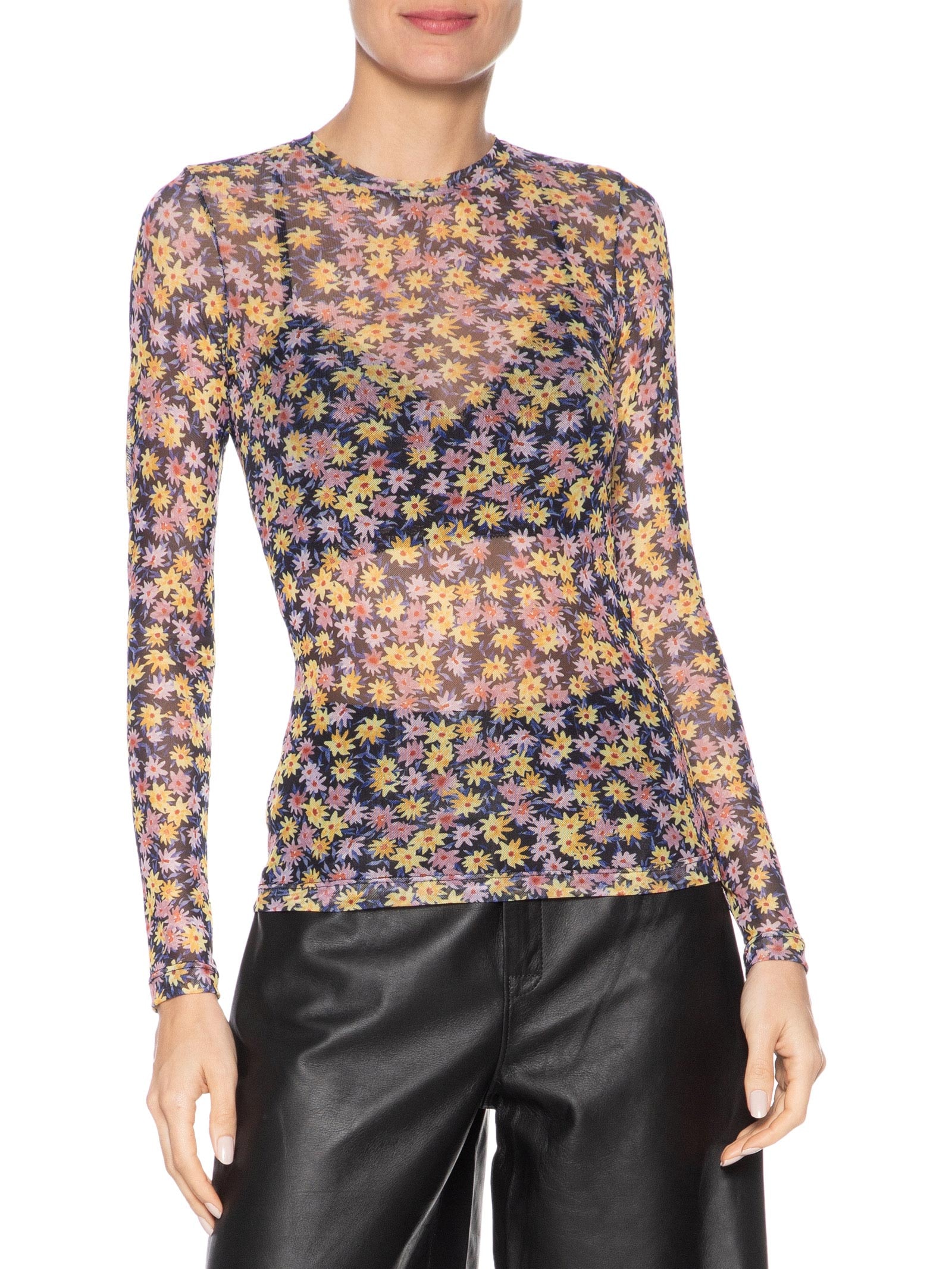 Blusa Feminina Segunda Pele Tule Liberty Rosa Animale