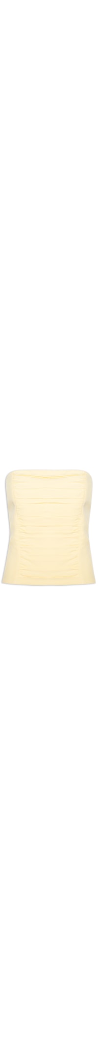 Blusa Feminina Sem Alça - Amarelo