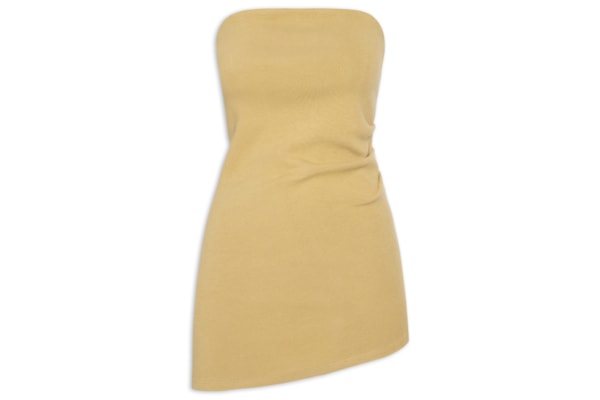 Blusa Feminina Sem Alça Manai - Bege
