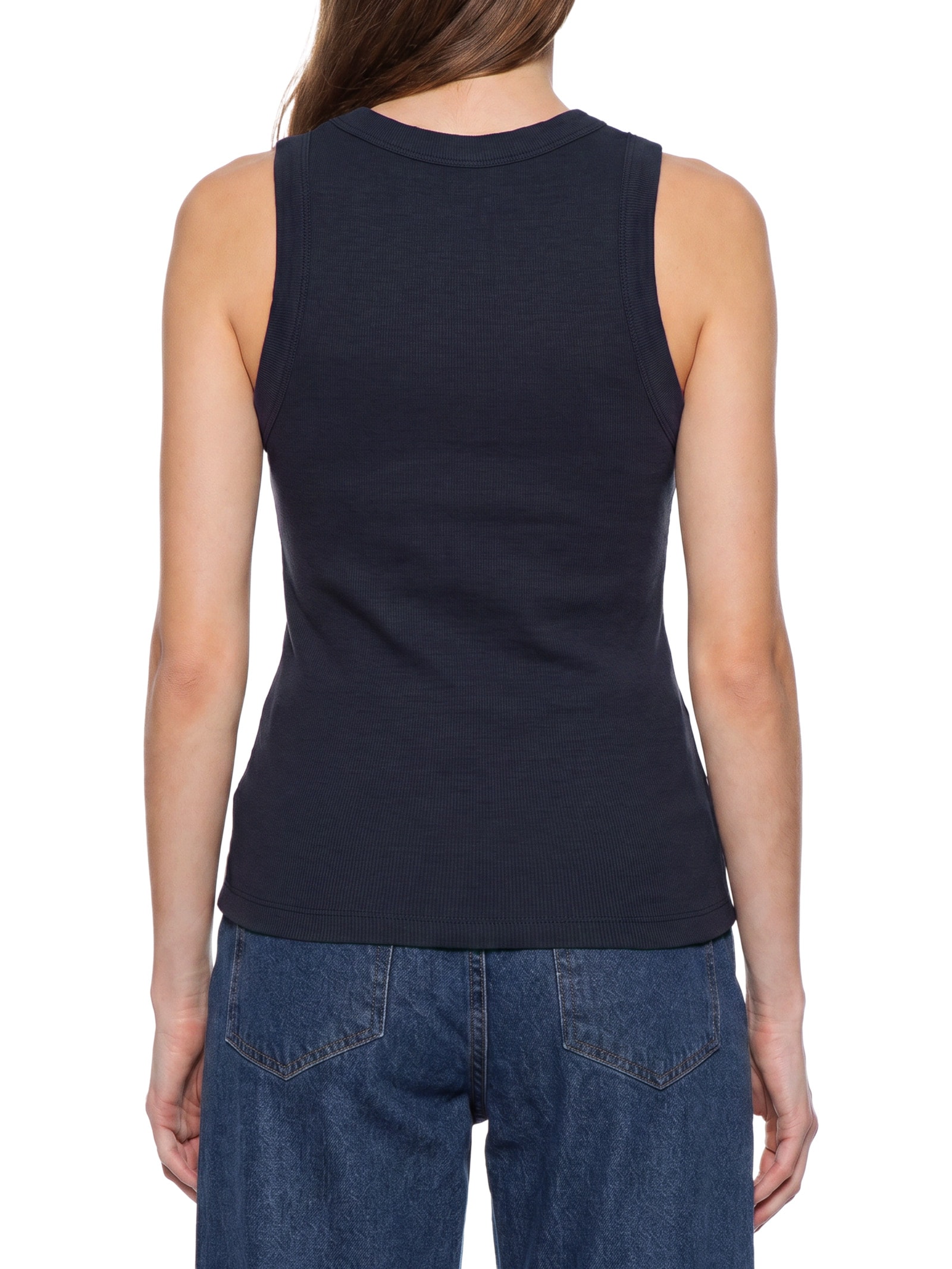 Blusa Feminina Sem Manga Azul Hering