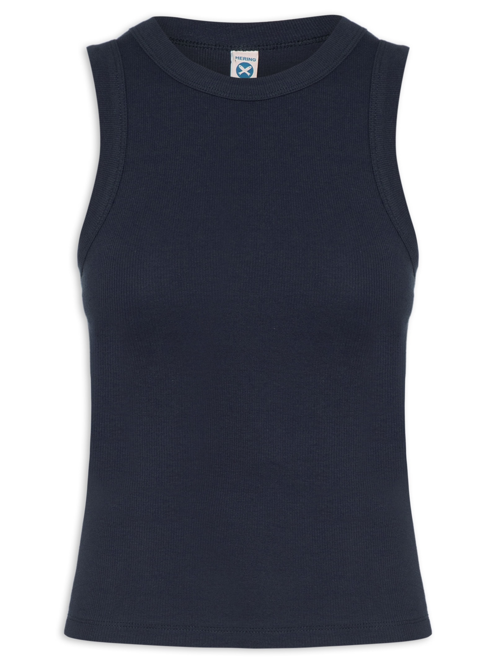 Blusa Feminina Sem Manga Azul Hering