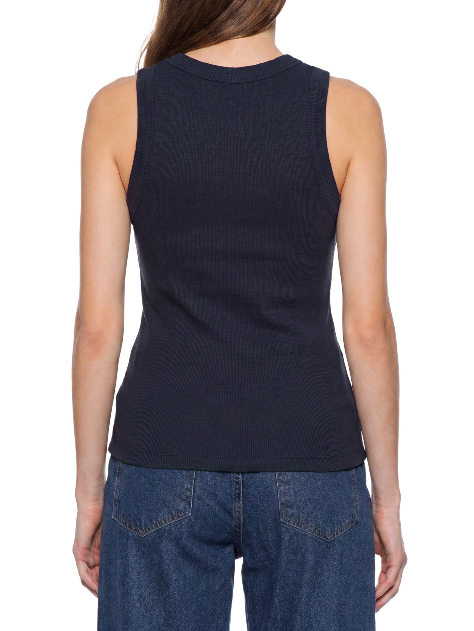 Blusa Feminina Sem Manga Azul Hering