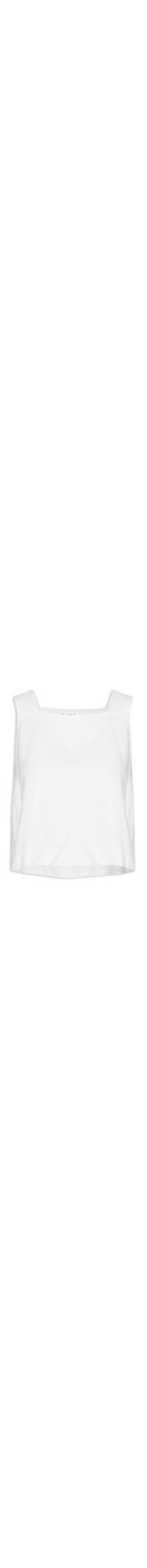 Blusa Feminina Sem Manga Beatriz - Branco