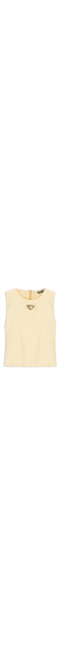 Blusa Feminina Sem Manga - Bege