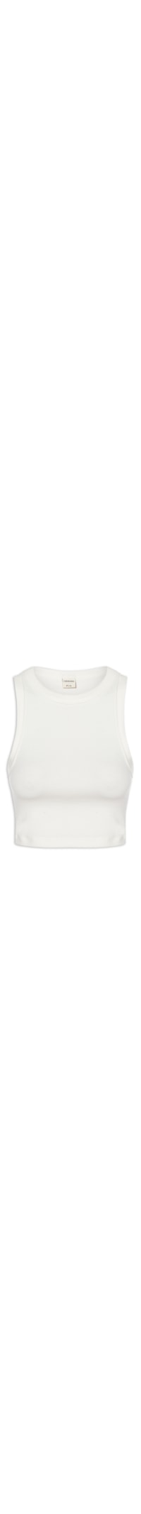Blusa Feminina Sem Manga - Branco