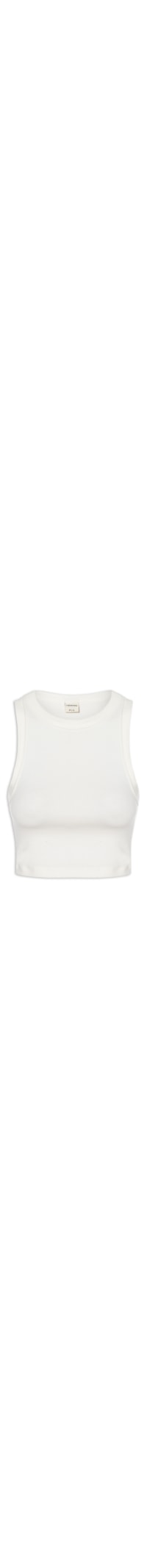 Blusa Feminina Sem Manga - Branco