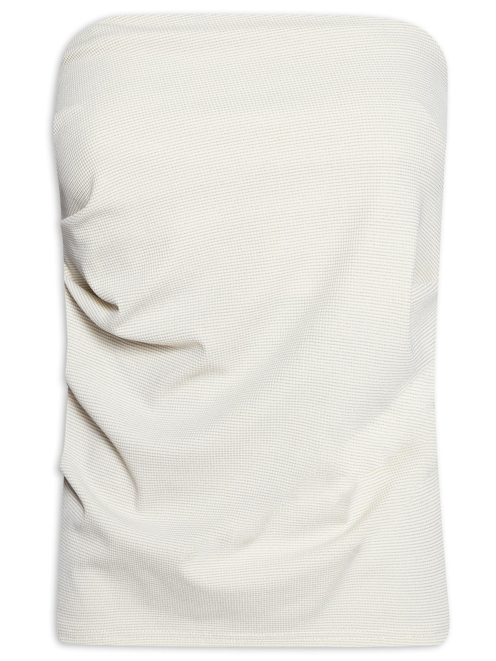 Blusa Feminina Sem Manga Com Drapeado Lateral Off White Market 33