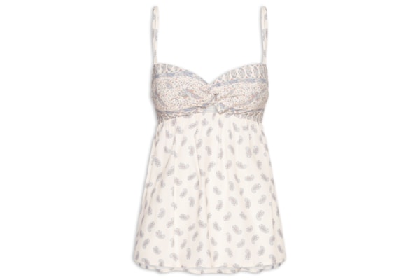 Blusa Feminina Sem Manga Estampa Harmonia - Off White