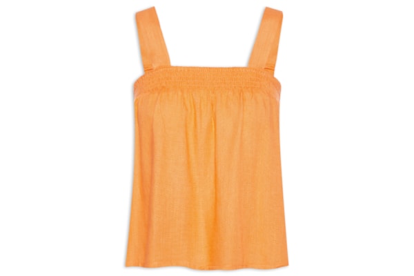 Blusa Feminina Sem Manga - Laranja