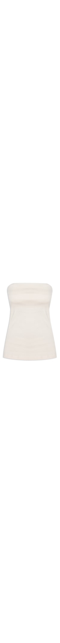 Blusa Feminina Sem Manga - Off White