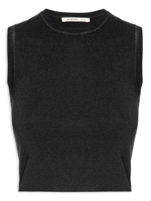 Blusa Feminina Sem Manga – Preto
