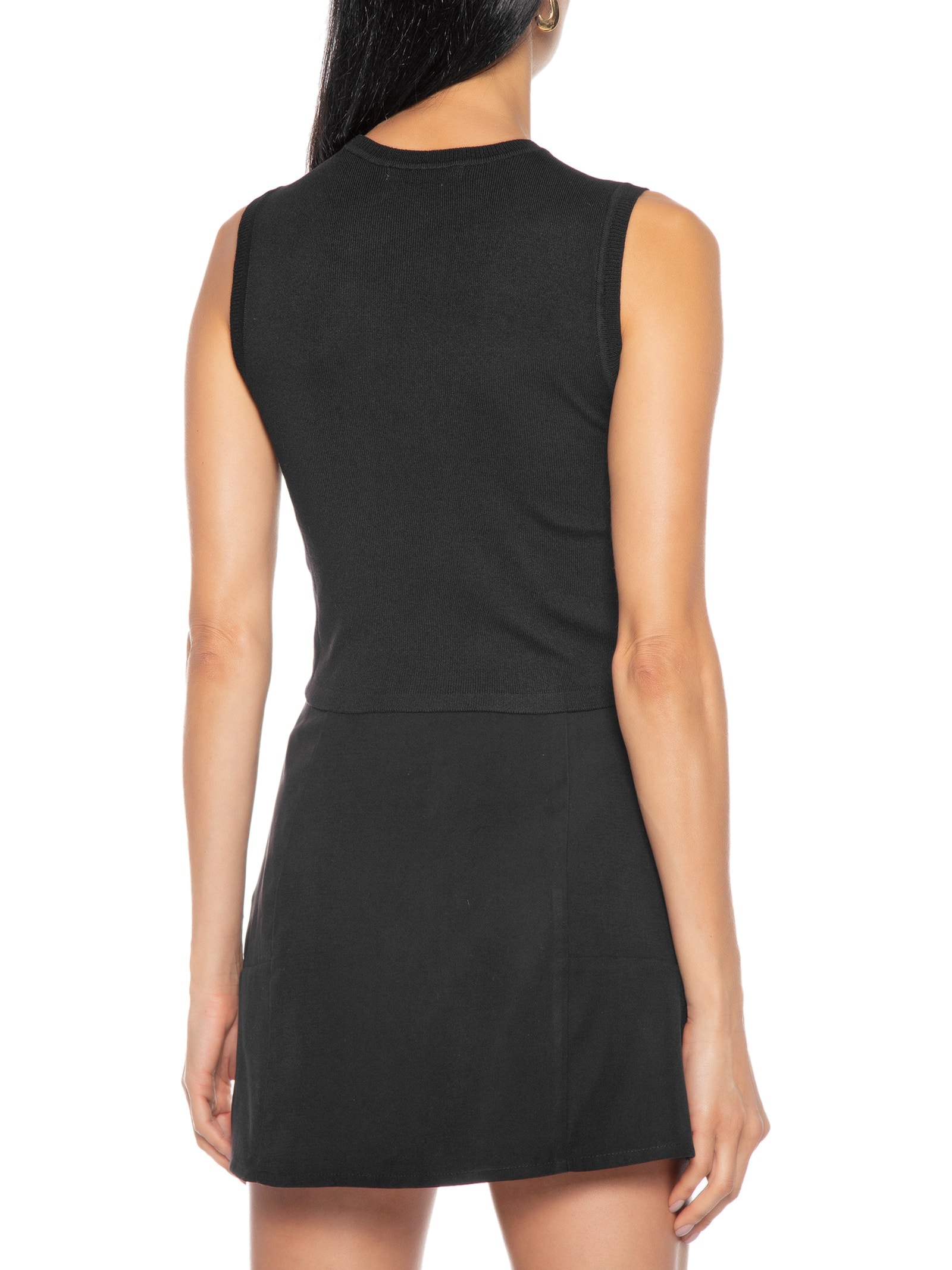 Blusa Feminina Sem Manga Preto Hering