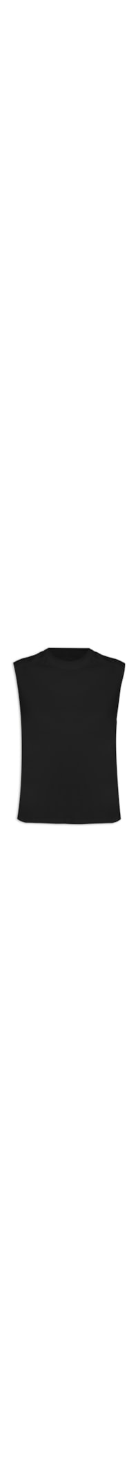 Blusa Feminina Sem Manga - Preto