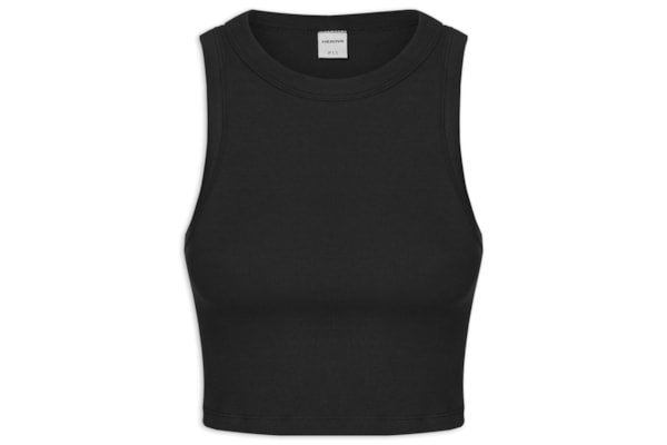 Blusa Feminina Sem Manga - Preto