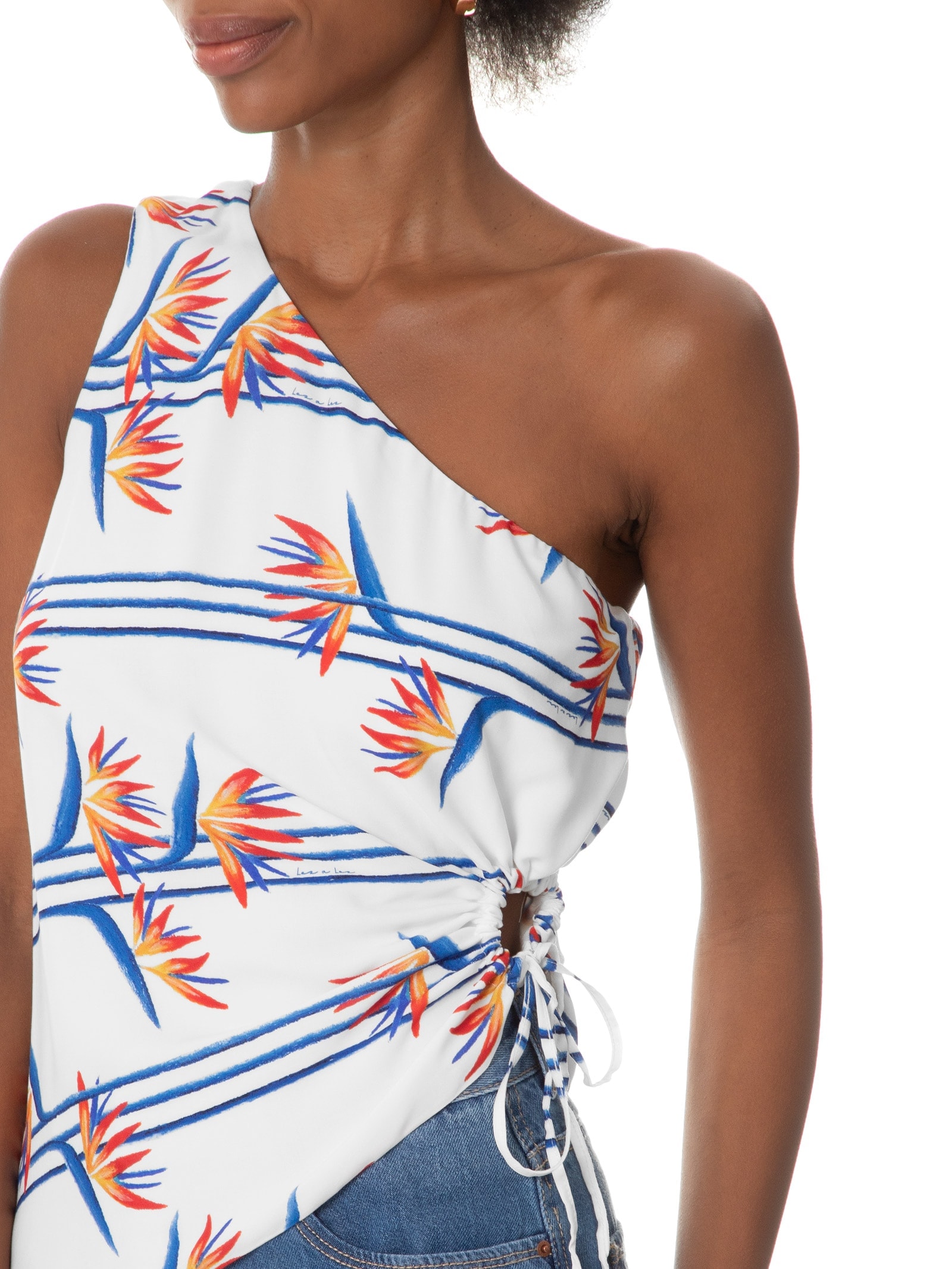 Blusa Feminina Sem Mangas Branco Lez A Lez