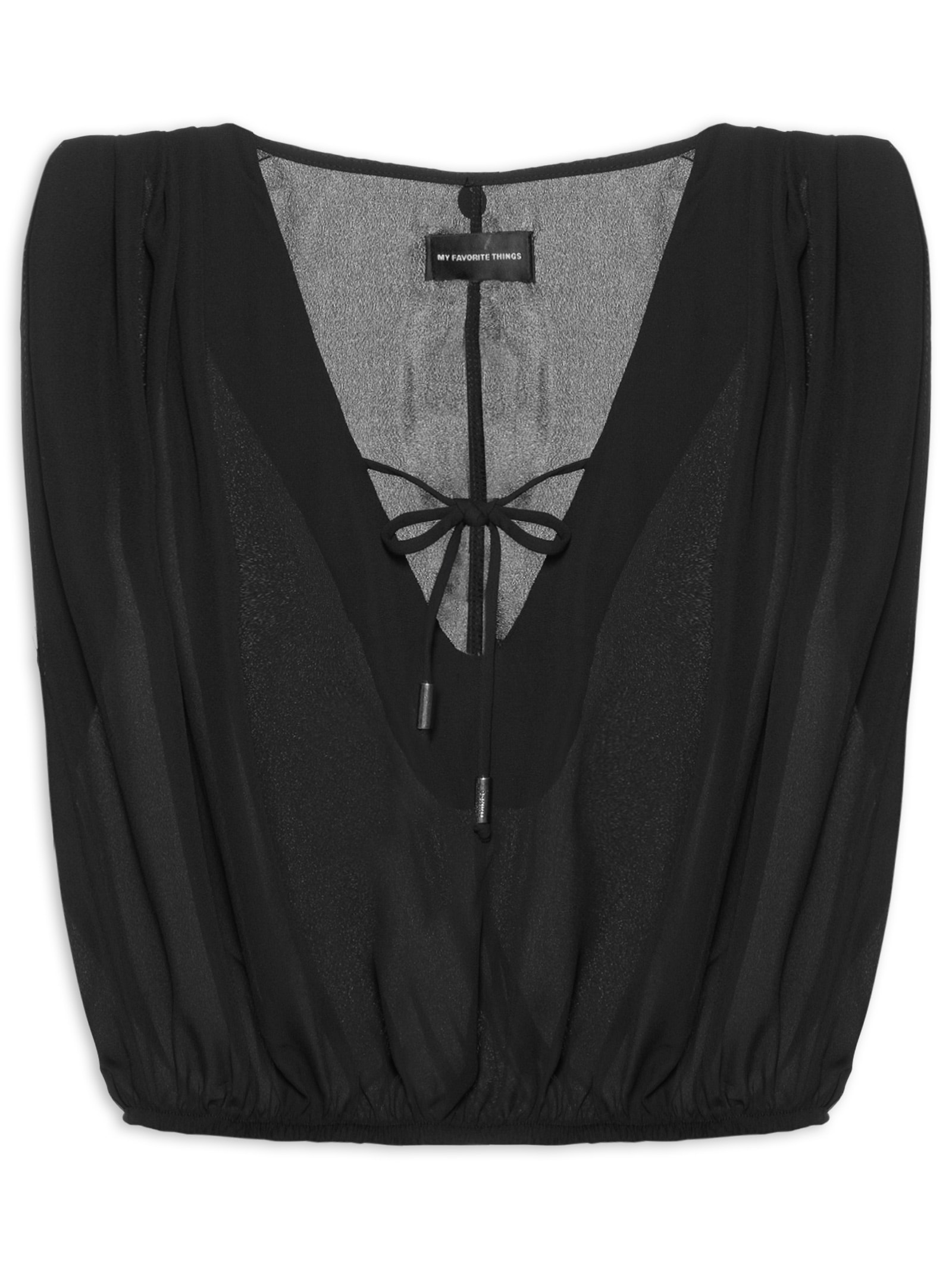 Blusa Feminina Sem Mangas Preto My Favorite