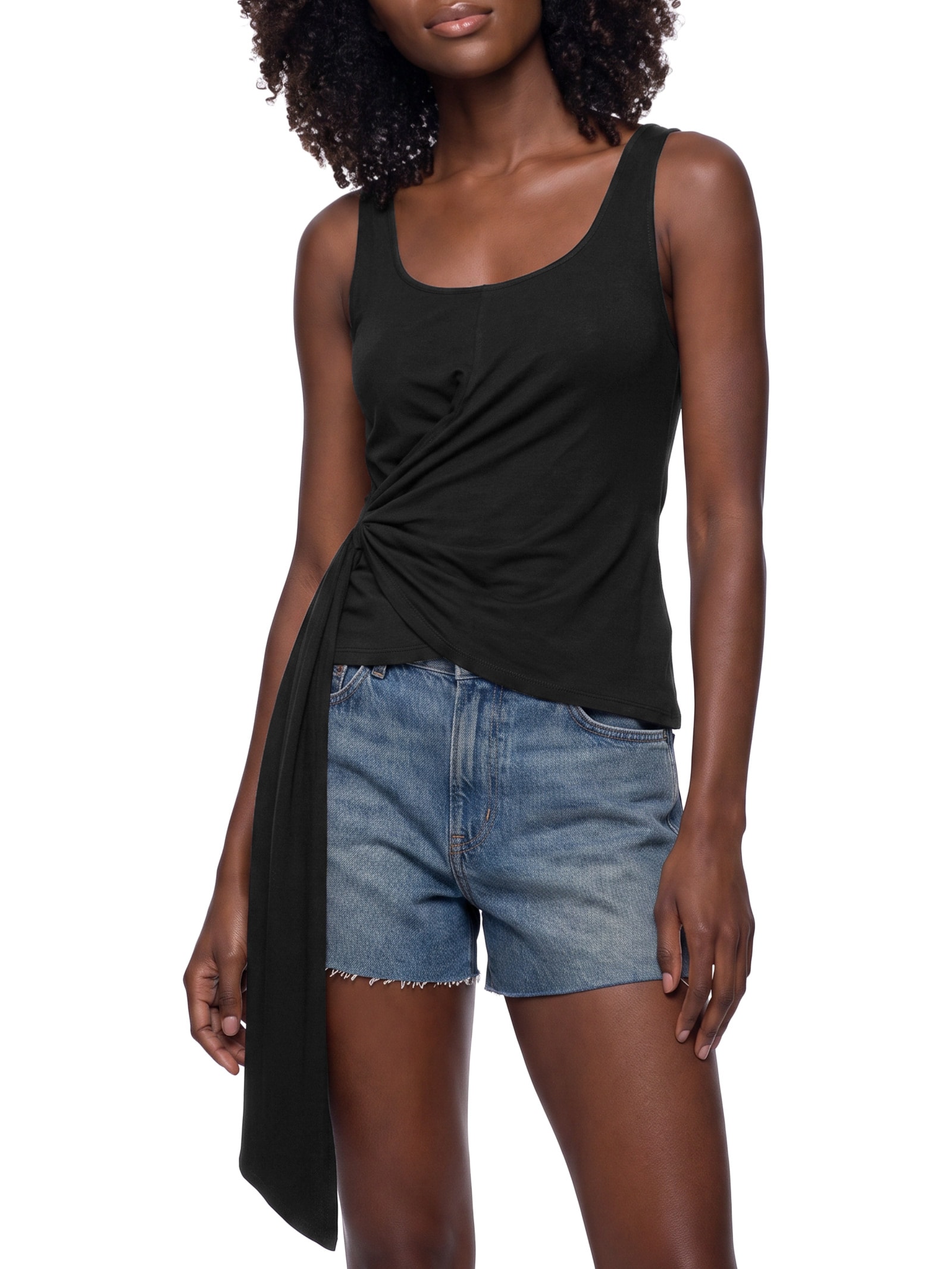 Blusa Feminina Sem Mangas Preto My Favorite