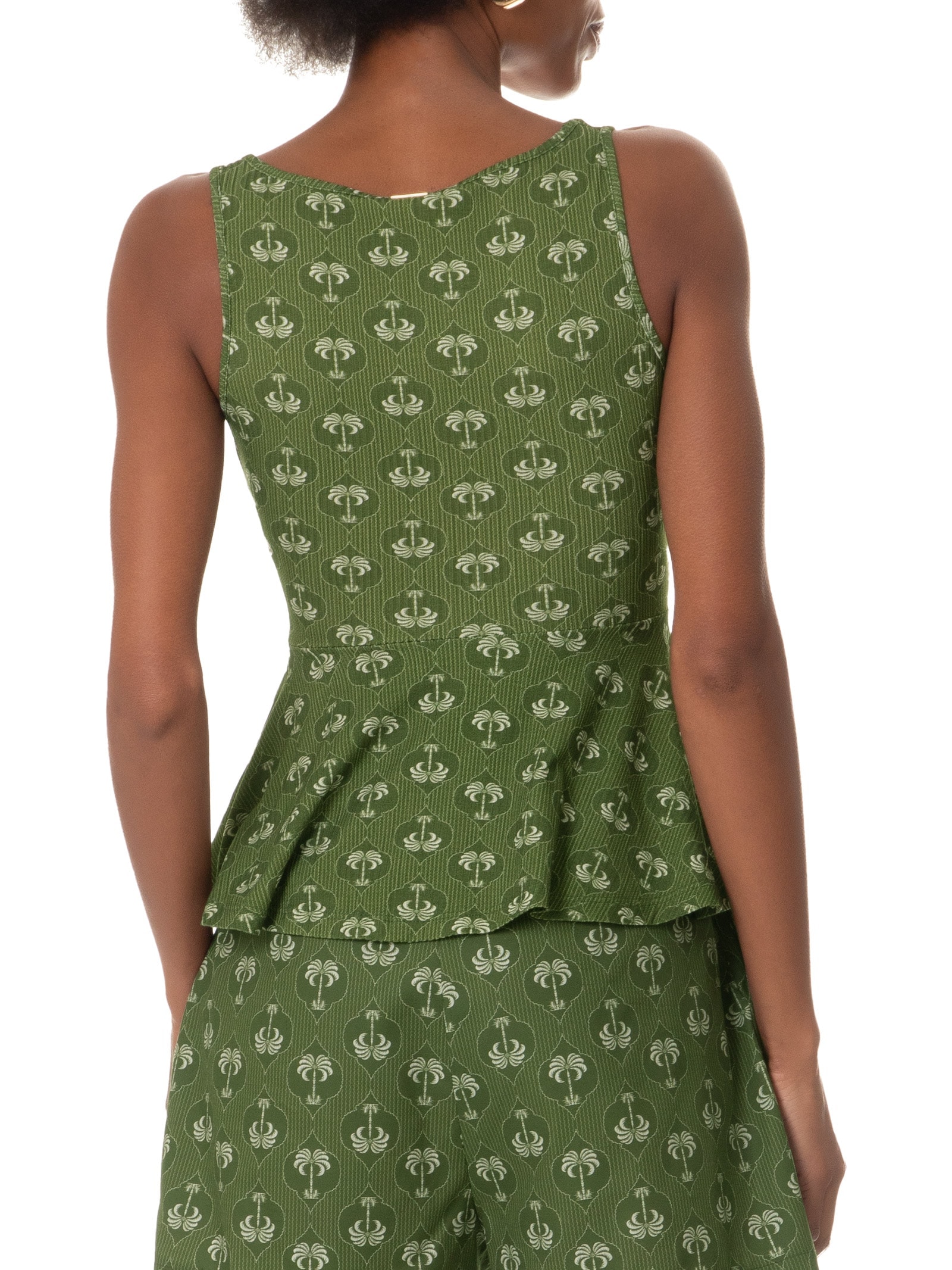 Blusa Feminina Sem Mangas Verde Lez A Lez