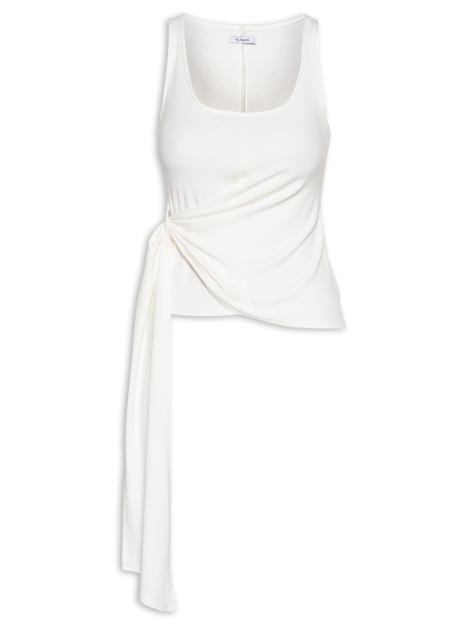 Blusa Feminina Sem Mangas – Off White My Favorite