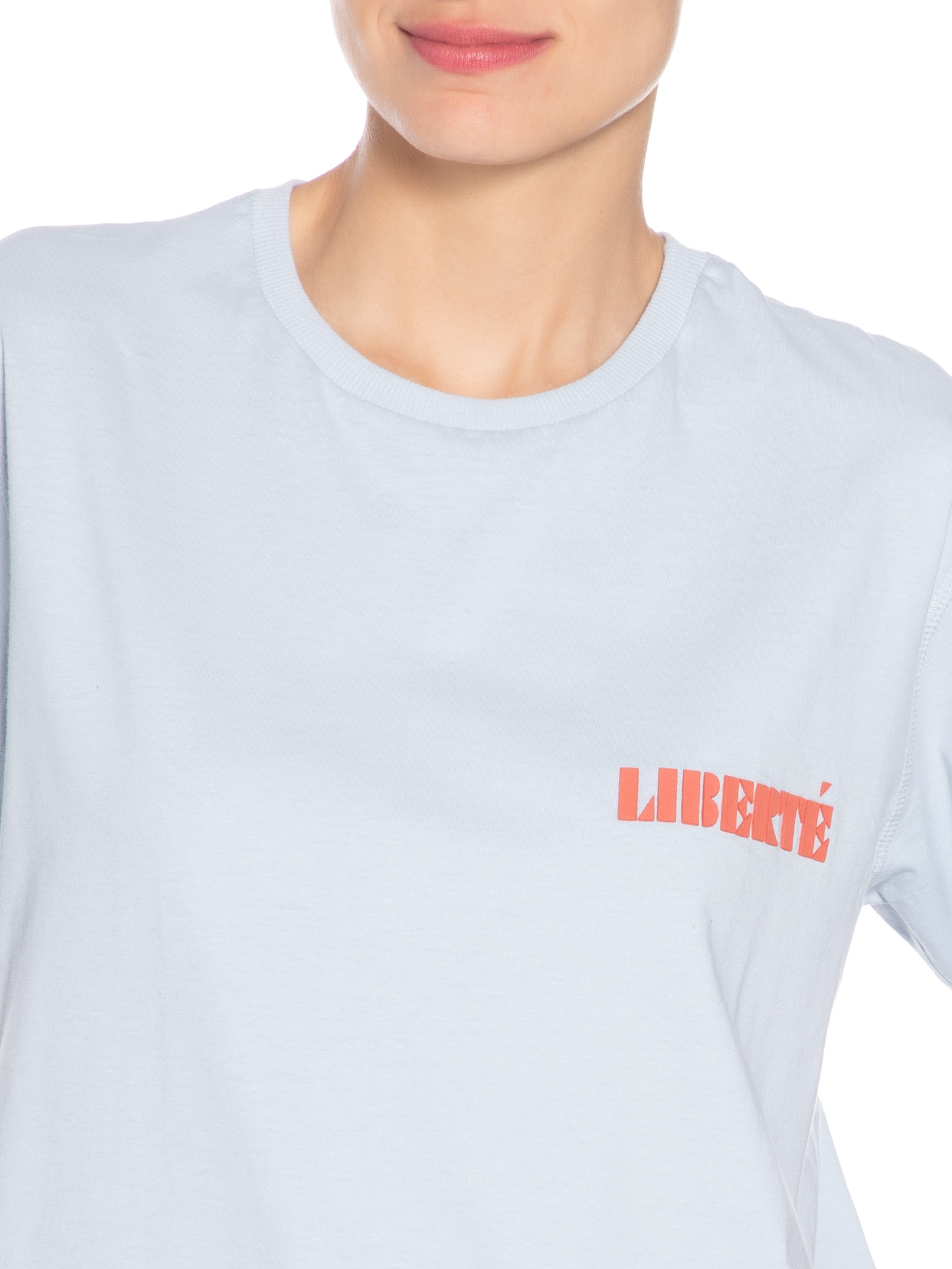 Blusa Feminina Silk Liberte Azul Maria Filó