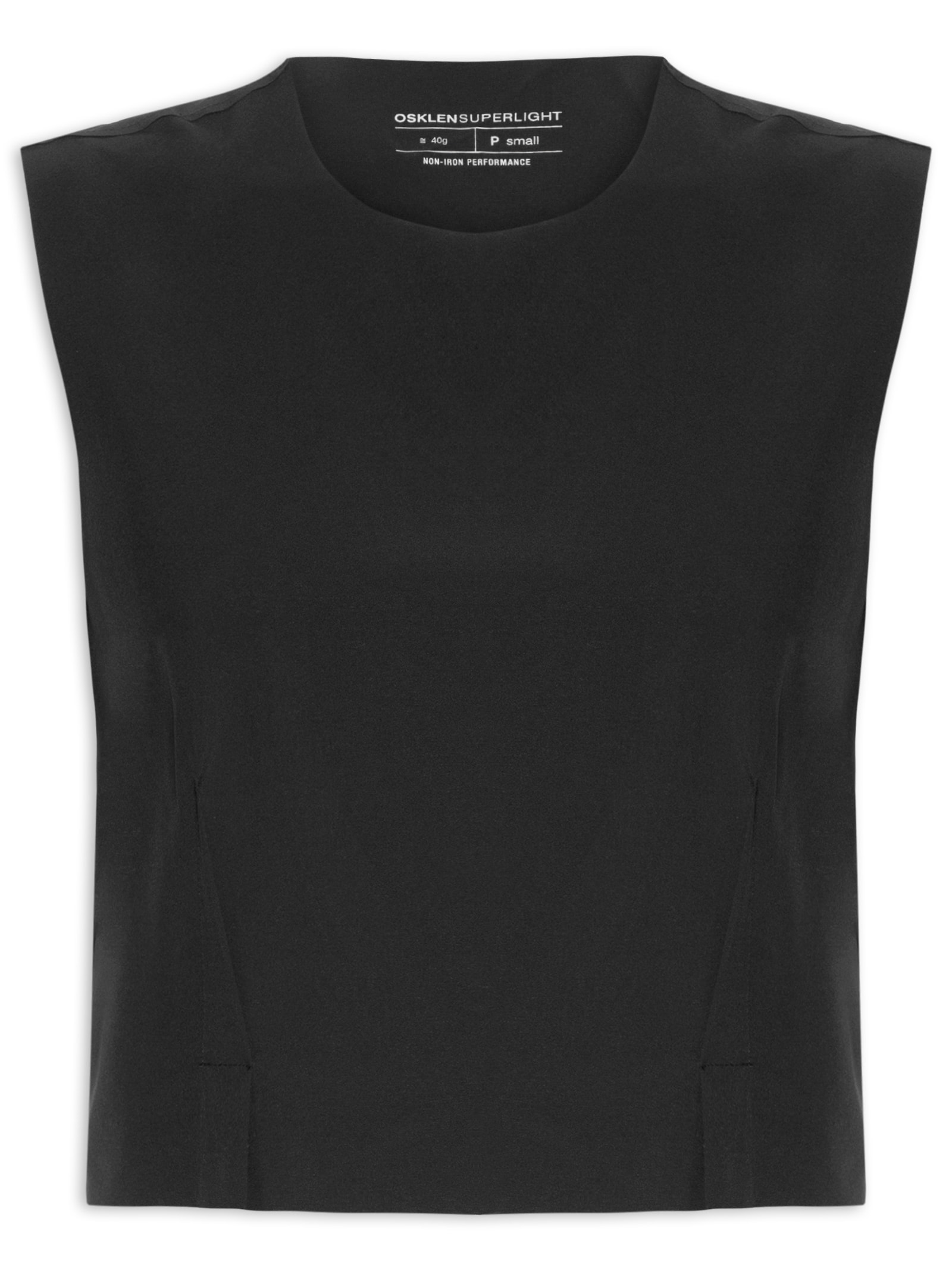 Blusa Feminina Sleeveless Pences Superlight Preto Osklen