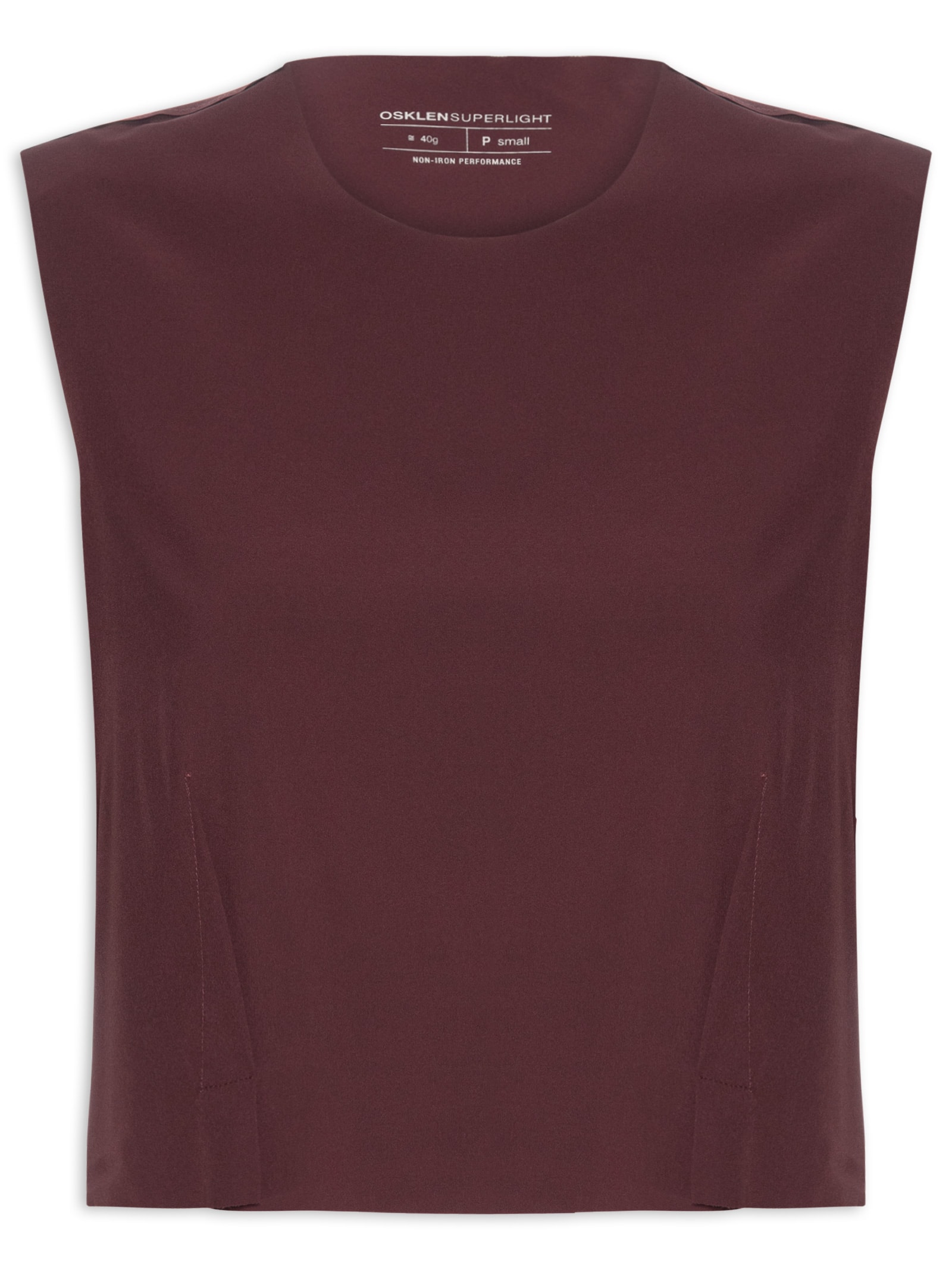 Blusa Feminina Sleeveless Pences Superlight Vermelho Osklen