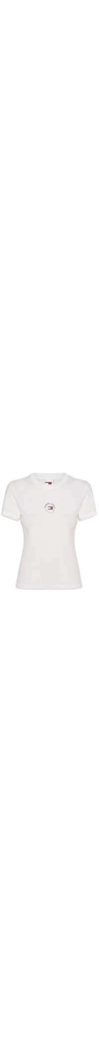 Blusa Feminina Slim Essential Logo Tee 2 - Branco