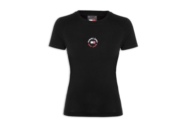 Blusa Feminina Slim Essential Logo Tee 2 - Preto