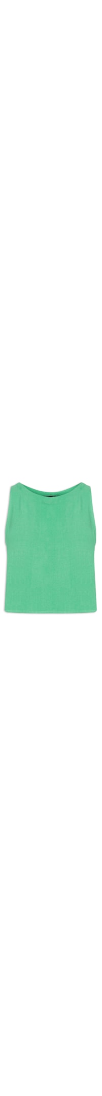 Blusa Feminina SM Básica Com Botões Nas Costas - Verde