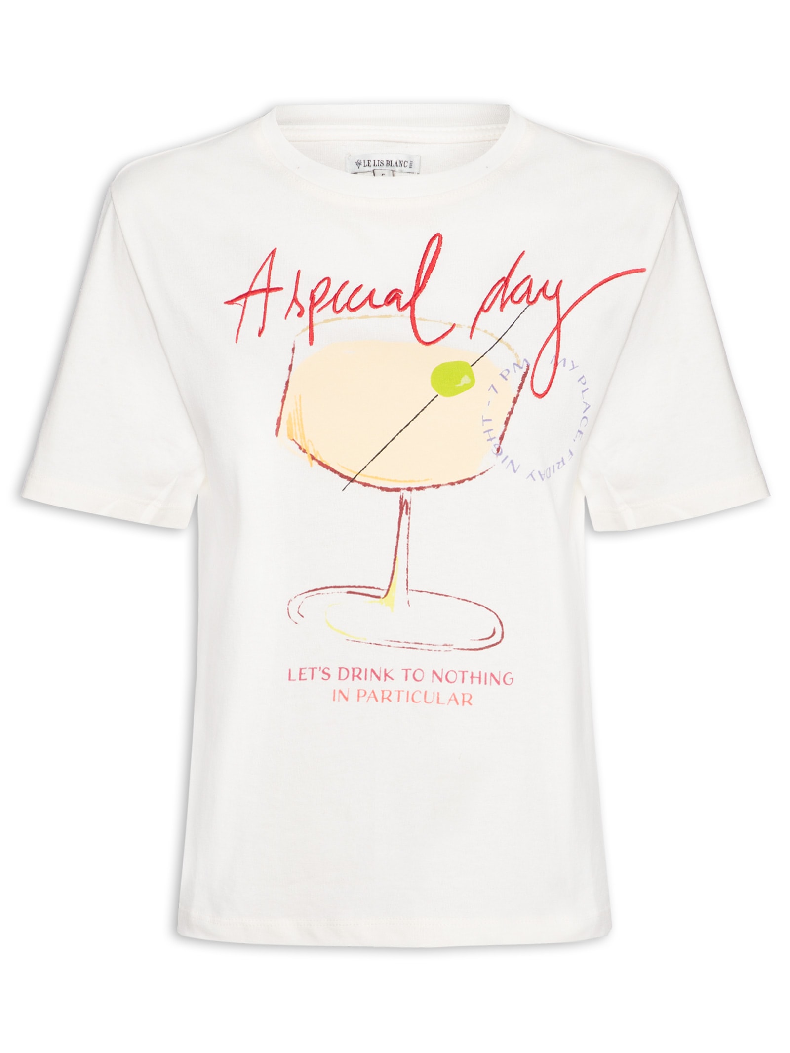 Blusa Feminina Special Day Branco Le Lis