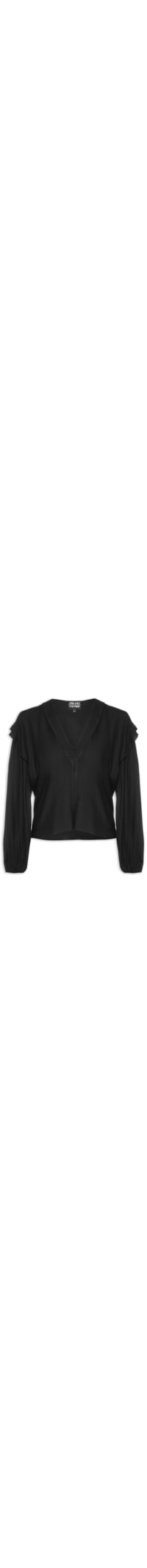 Blusa Feminina Special Line V - Preto