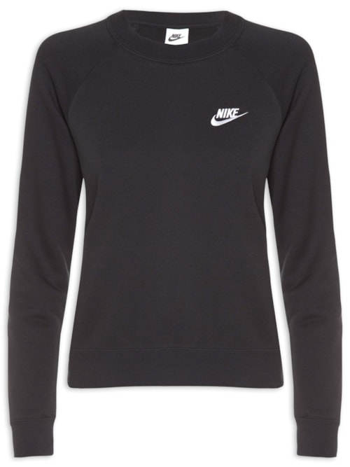 Blusa Feminina Sportswear Essential - Preto