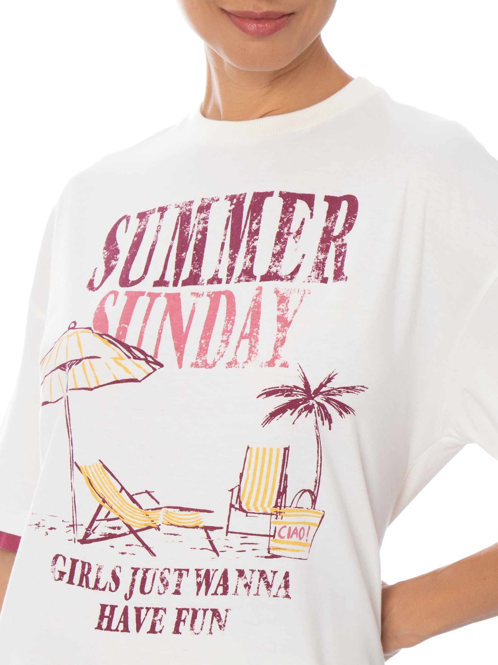 Blusa Feminina Summer Sunday – Branco Le Lis